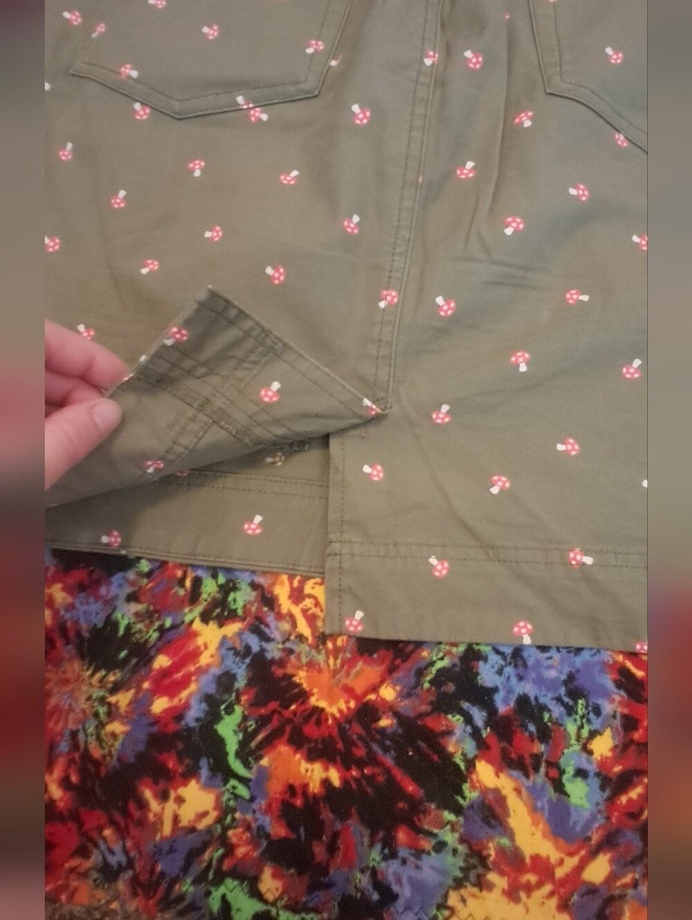 Duluth Mushroom Print Skort - Picture 5 of 7